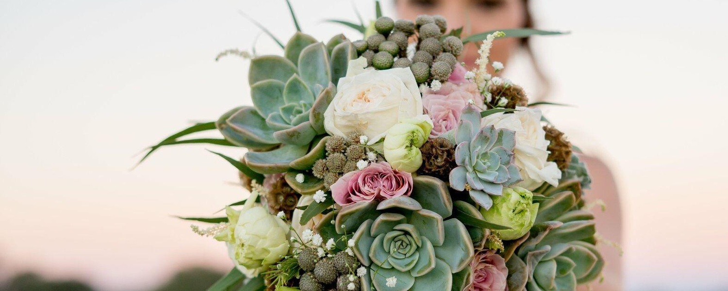 Windhoek Wedding Venue Bridal Bouquet Succulents
